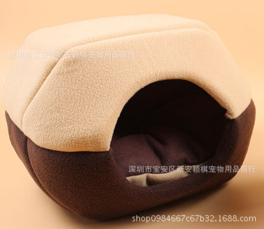Mongolian Yurt Pet Bed for Cats and Dogs