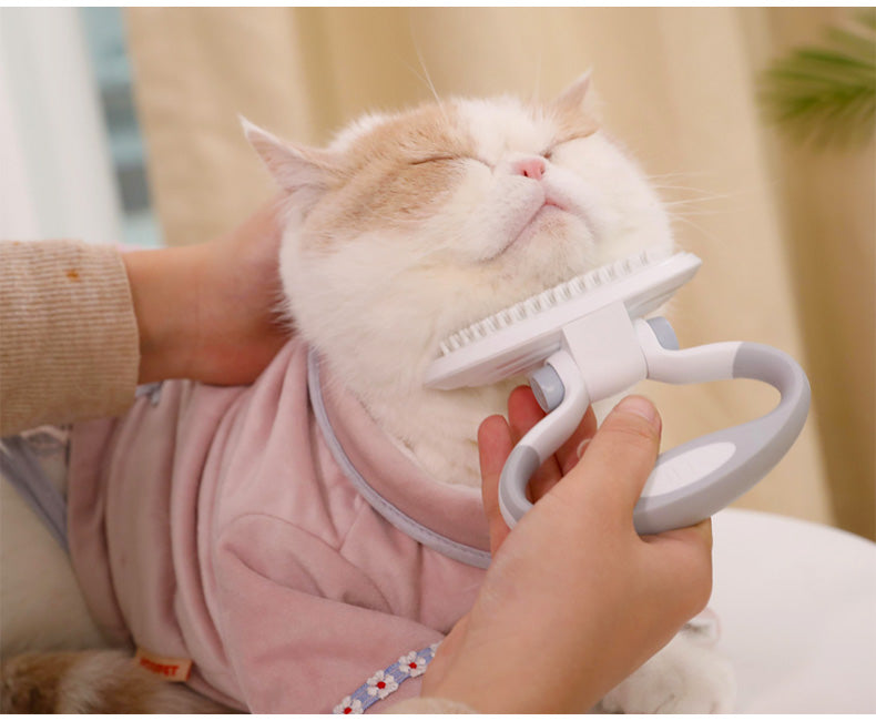 Pet Grooming Set: Nail Clippers, De-shedding Brush