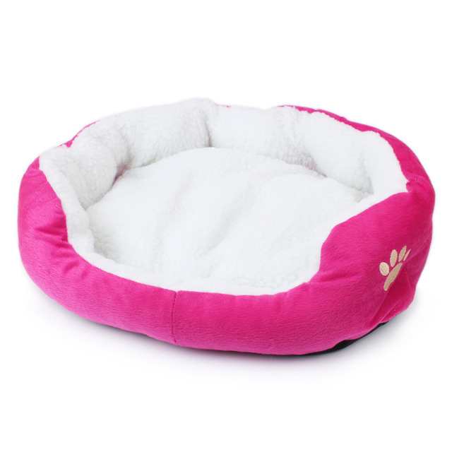 Washable Plush Pet Bed Mat