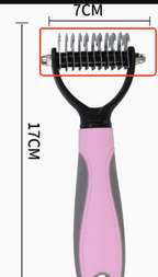 Pet Grooming Double-Sided Dematting Comb for Dogs