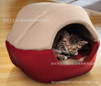 Mongolian Yurt Pet Bed for Cats and Dogs