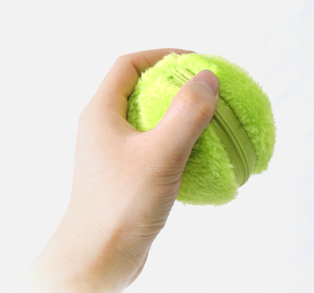 Automatic Plush Ball Pet Toy