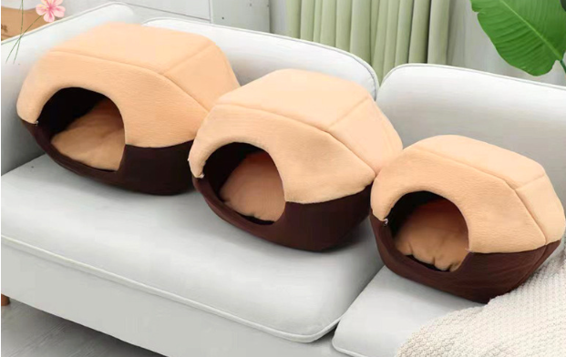 Mongolian Yurt Pet Bed for Cats and Dogs