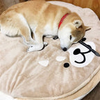 Short Plush Pet Bed for Cats and Dogs