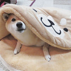 Short Plush Pet Bed for Cats and Dogs