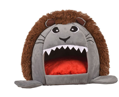 Cartoon Lion Pet Bed for Cats and Dogs