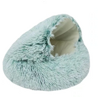 Plush Shell-Shaped Pet Bed