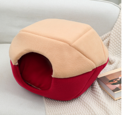 Mongolian Yurt Pet Bed for Cats and Dogs