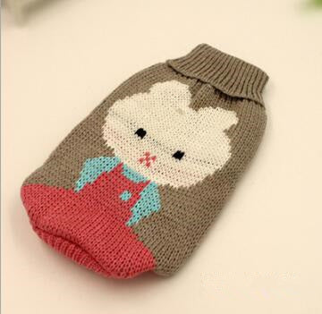 Dog Sweater, Pet Clothing, Knitted Pet Outfit